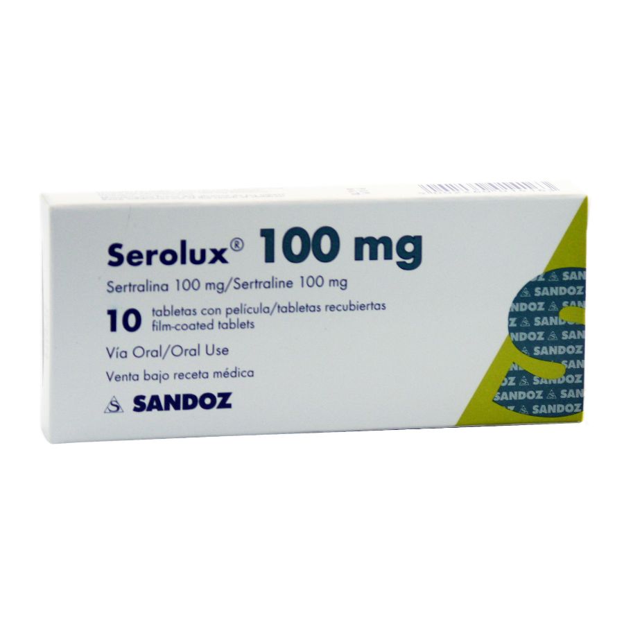 SEROLUX 100MG DYVENPRO ESPECIALIDADES NEUROCIENCIAS Tableta 426714