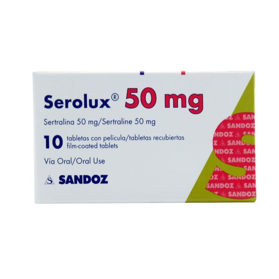 SEROLUX 50MG DYVENPRO ESPECIALIDADES NEUROCIENCIAS Tableta 426715