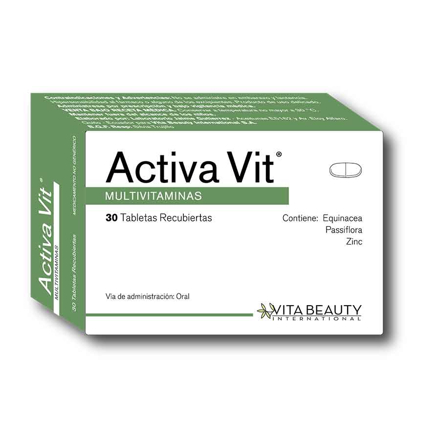 ACTIVAVIT 50/10MG VITABEAUTY INTERNACIONAL Tableta 426749