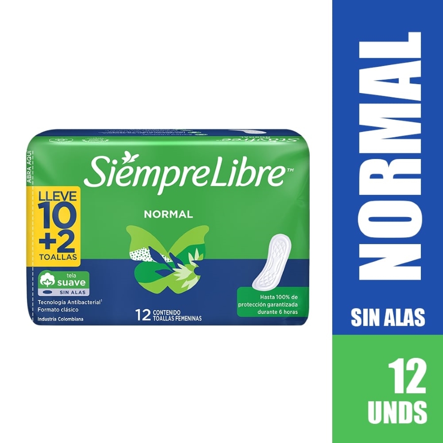  Toalla Sanitaria STAYFREE Normal 12 U426756