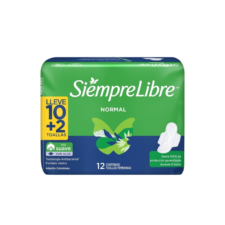  Toalla Sanitaria STAYFREE Normal 12 U426756