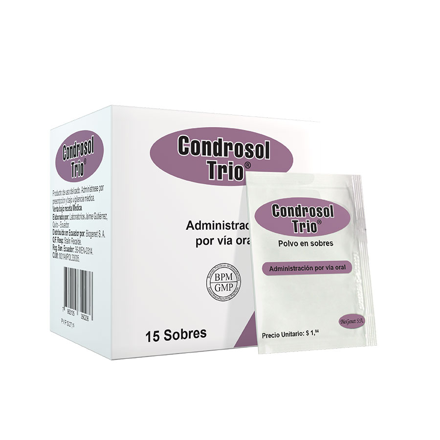 CONDROSOL 1500/1200MG BIOGENET en Polvo 426770