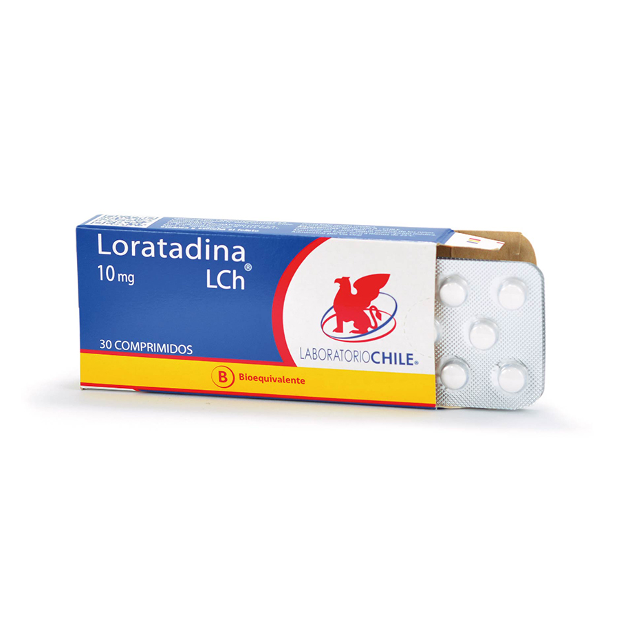 LORATADINA 10MG DYVENPRO REPRESENTACIONES LAB CHILE LINEA GENERICA Comprimidos 426773