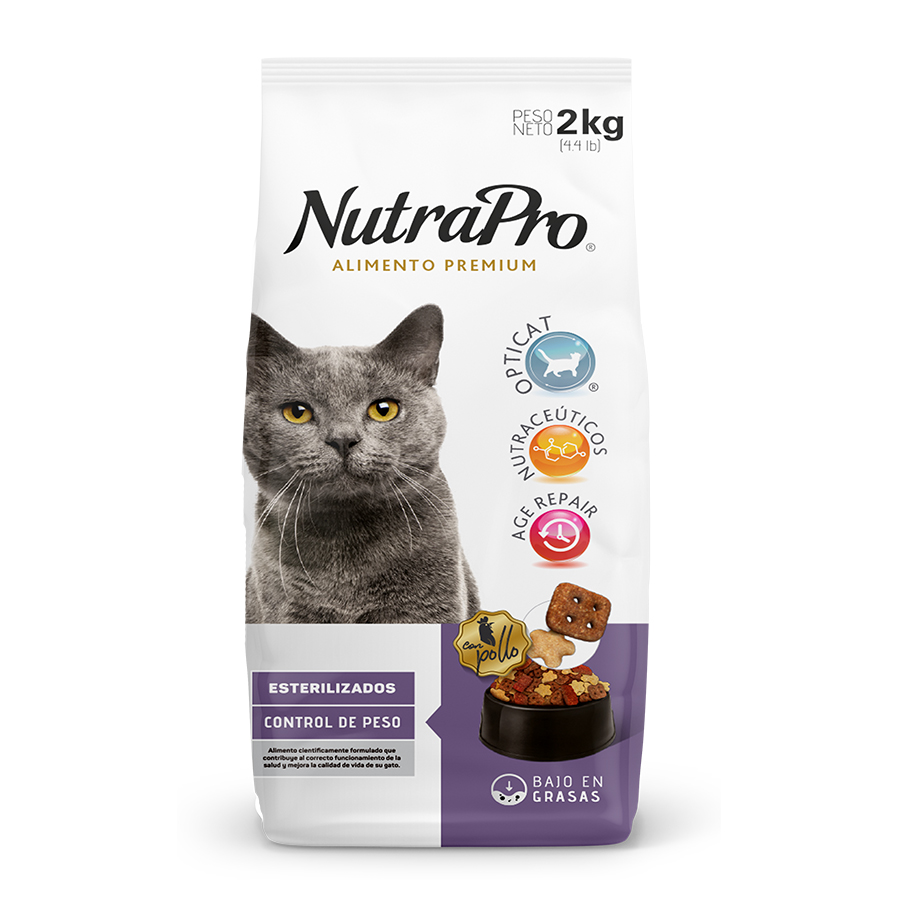  Alimento para Gatos NUTRAPRO Pollo 2 kg426810