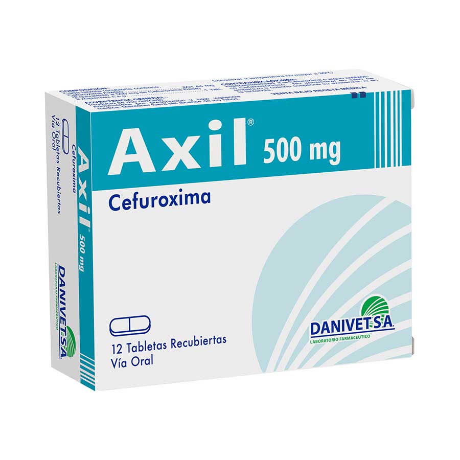 AXIL 500MG DANIVET Tableta Recubierta 426831