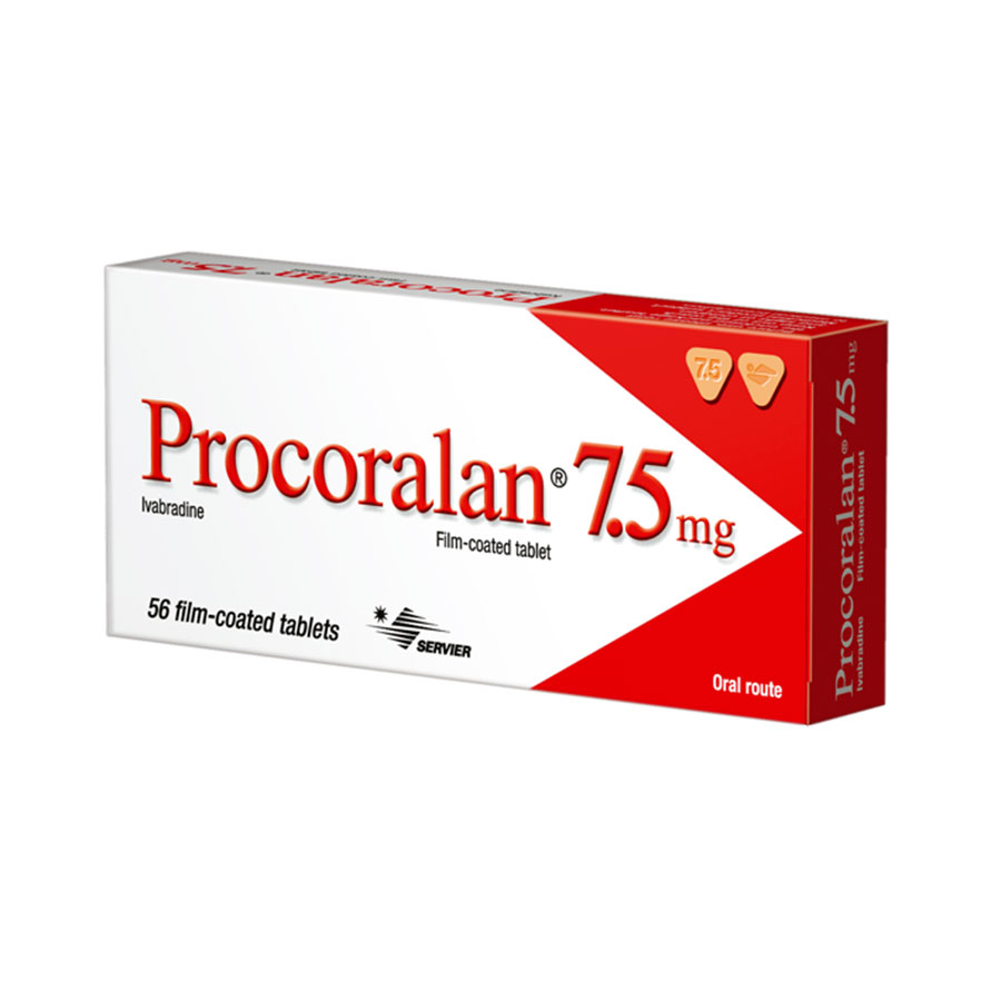 PROCORALAN 7.5MG QUIFATEX REPR SERVIER Comprimidos 426909