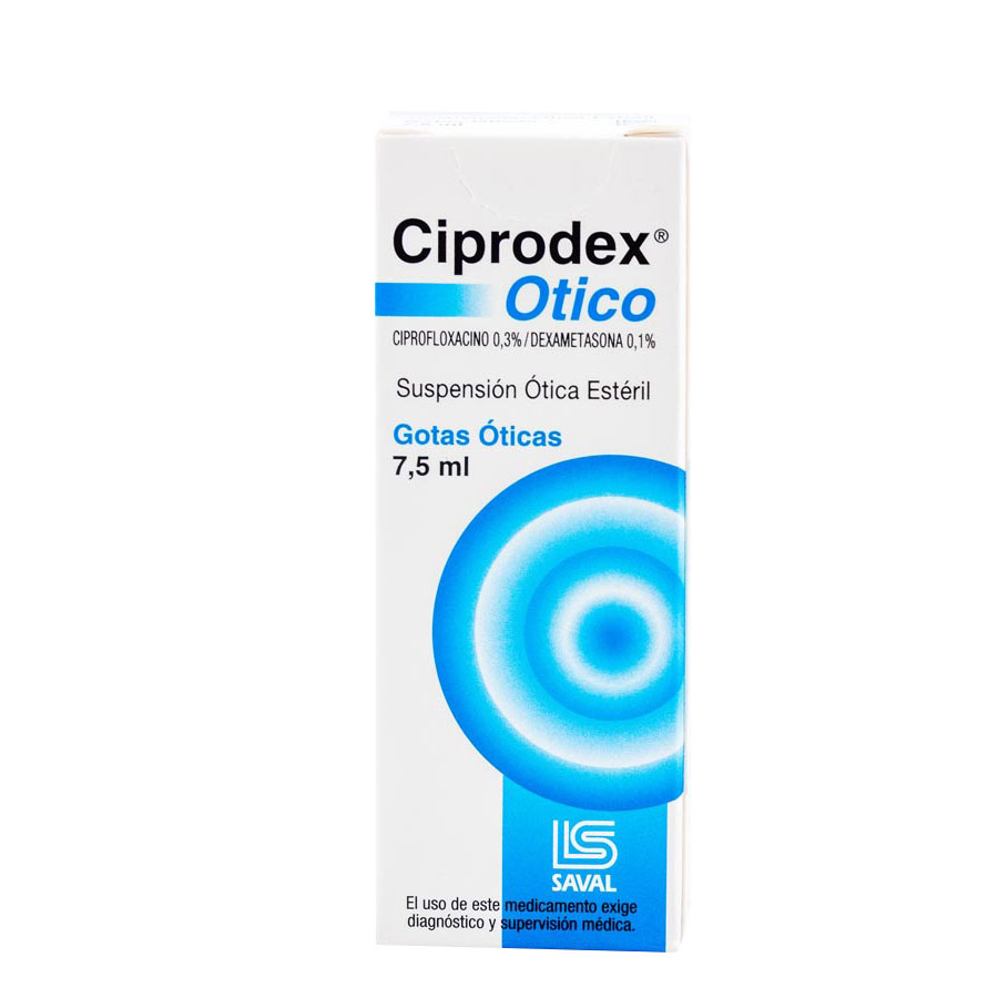 CIPRODEX 0.3/0.1% ECUAQUIMICA - SAVAL en Gotas 426922