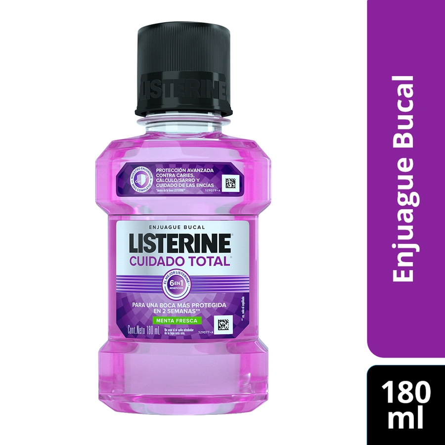  Enjuague Bucal LISTERINE Cuidado Total 180 ml426924