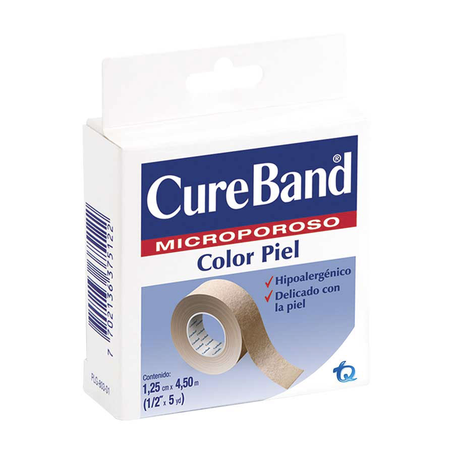  Esparadrapo CUREBAND Color Piel 1/2" x 5 yd426959