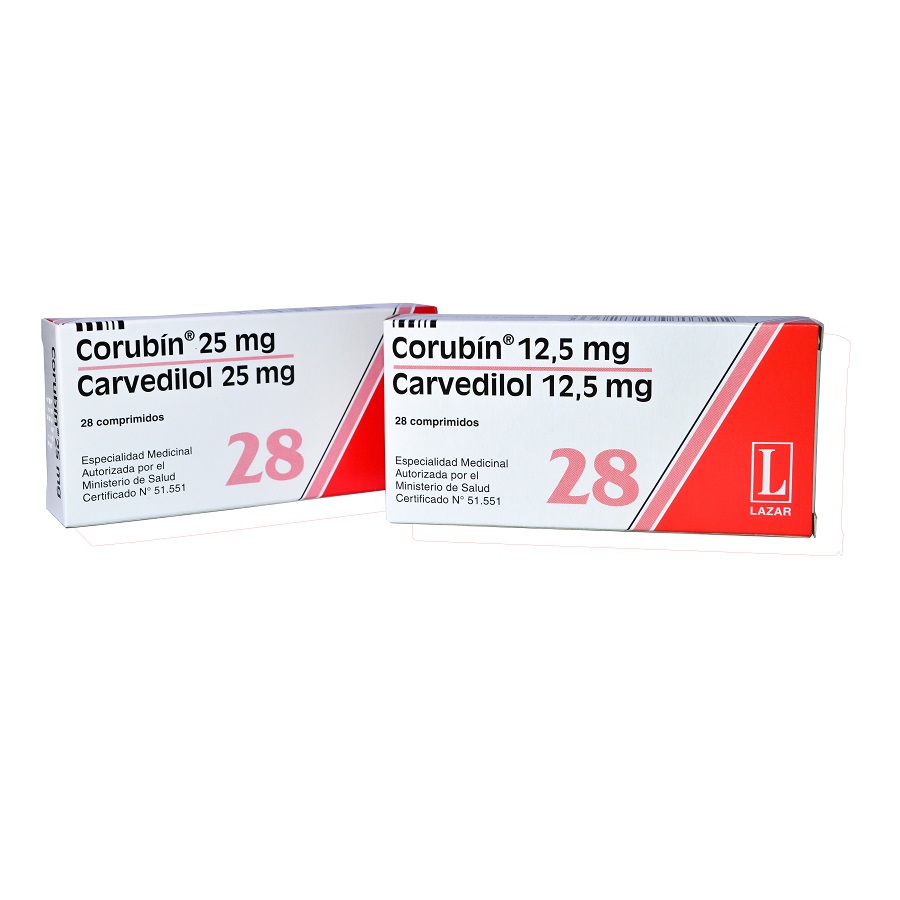 CORUBIN 12.5MG LETERAGO - LAZAR Comprimidos 426988