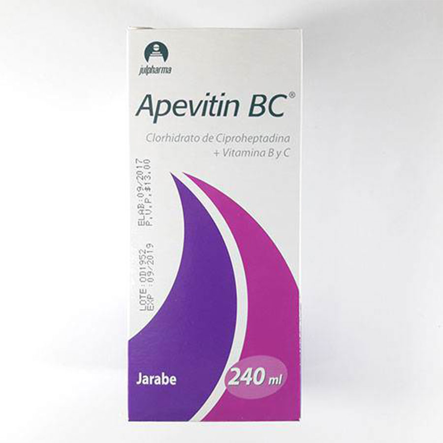 APEVITIN 4MG DYVENPRO FARMA COMERCIAL 1 Jarabe 426998