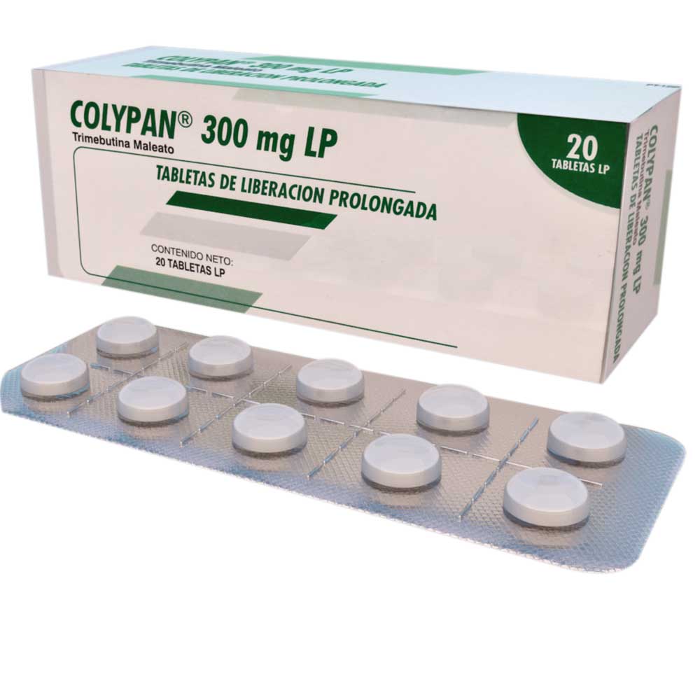 COLYPAN 300MG LETERAGO - GRUPO FARMA Tabletas Recubiertas 427021