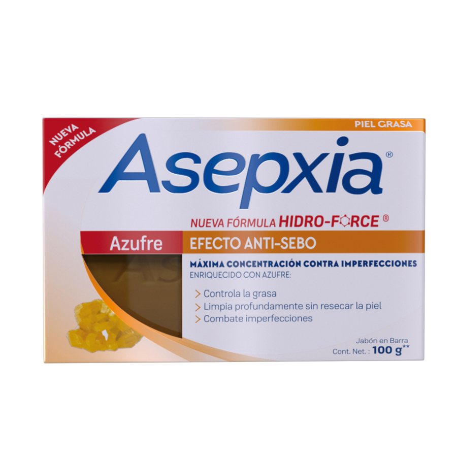  Jabón en Barra ASEPXIA Para Piel Grasa 100 g427043