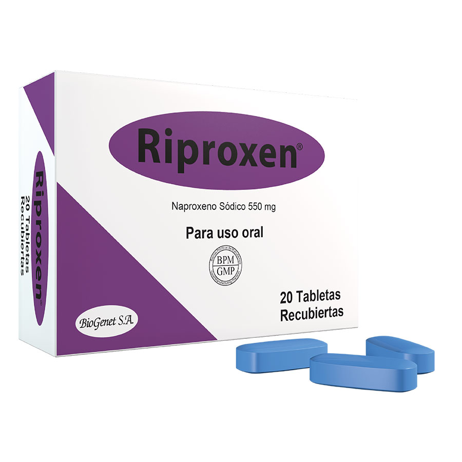 RIPROXEN 550/2MG BIOGENET Tableta 427095