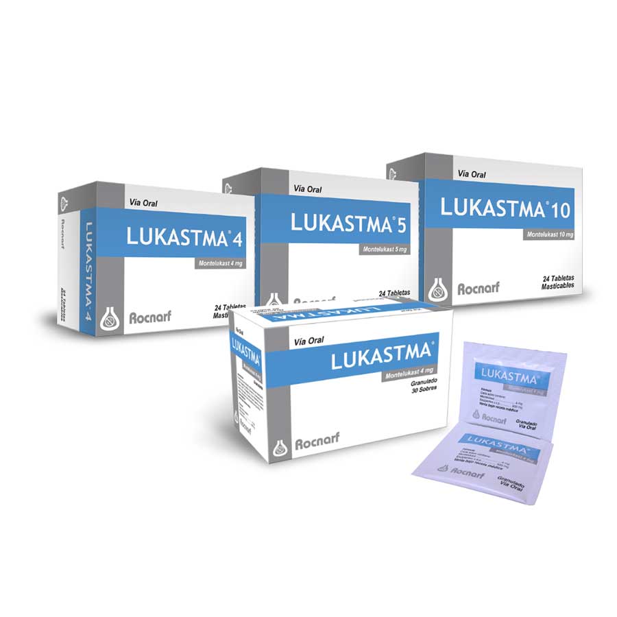 LUKASTMA 5MG ROCNARF MARCA Tableta Masticable 427103