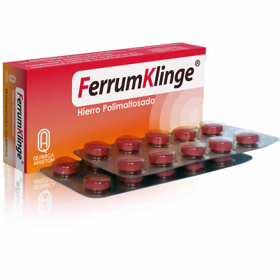 FERRUMKLINGE 100MG ALIANZA QUIMICA ARISTON Comprimidos 427118