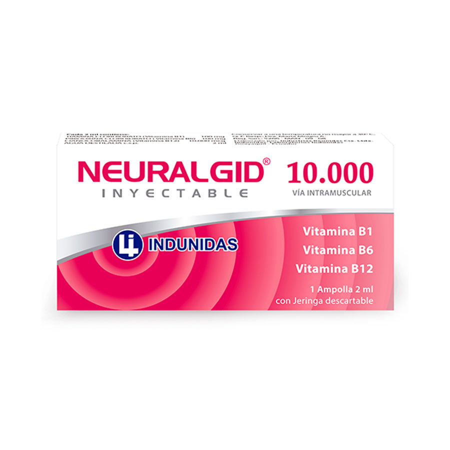 NEURALGID 10000MCG INDUNIDAS Ampolla Inyectable 427125