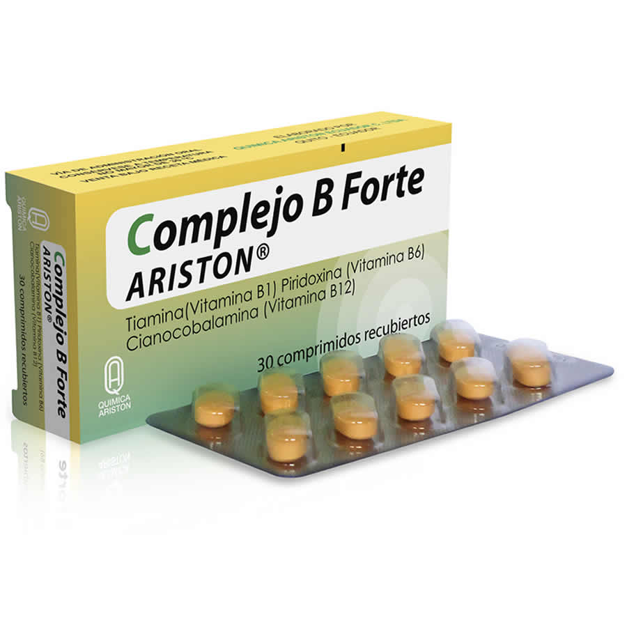 COMPLEJO B 3/250MG ALIANZA QUIMICA ARISTON Comprimidos 427135