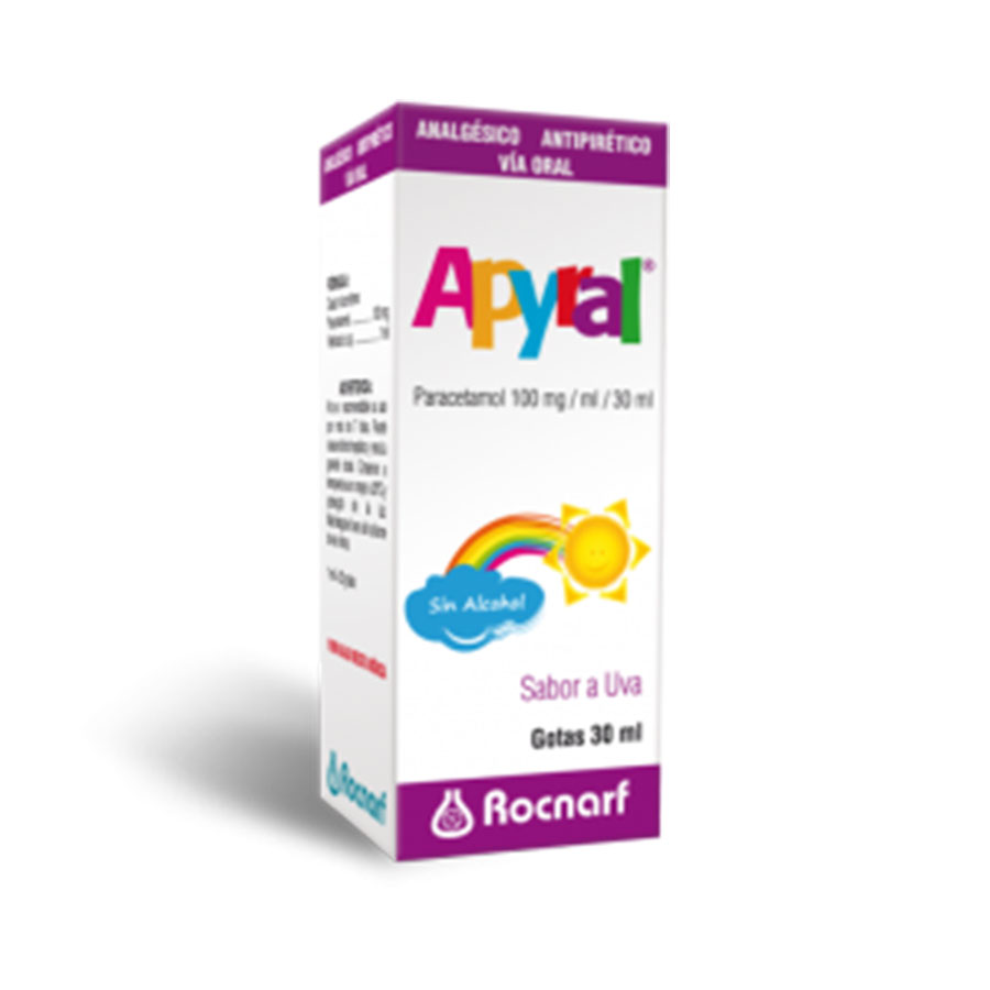 APYRAL 100MG ROCNARF MARCA en Gotas 427138