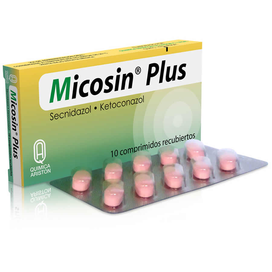 MICOSIN 250/200MG ALIANZA QUIMICA ARISTON Comprimidos Plius427142