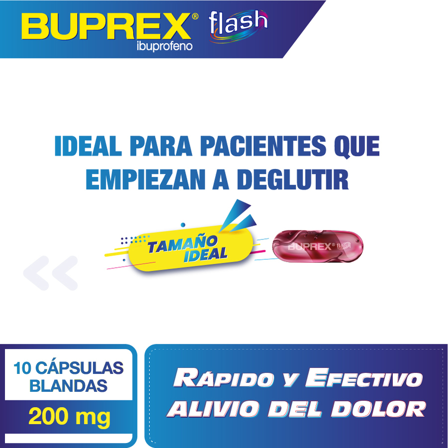  BUPREX Flash 200 mg Cápsulas Blandas x 10427174