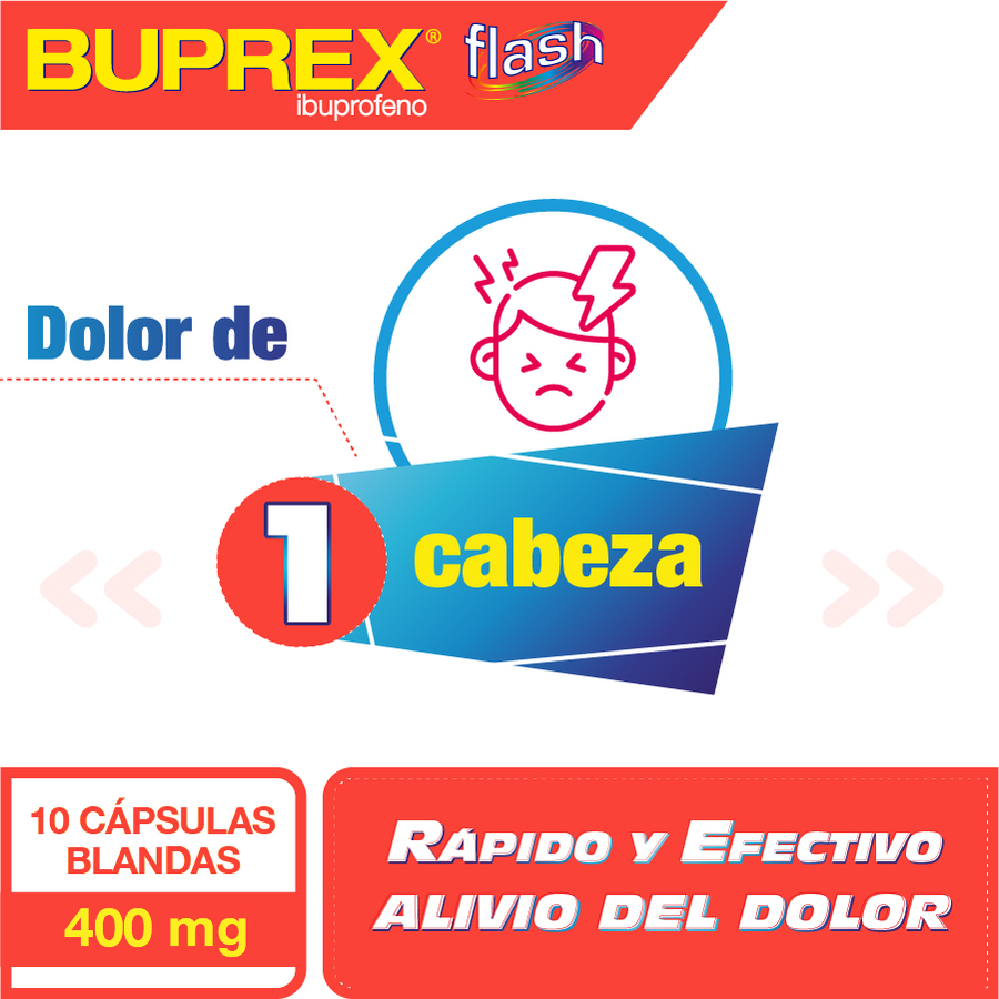  BUPREX Flash 400 mg Cápsulas x 10427175