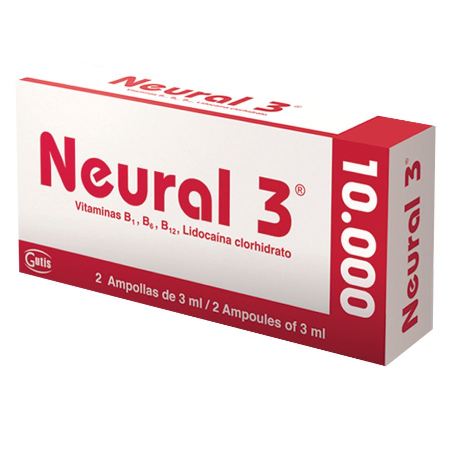 NEURAL 10000UI GUTIS Ampolla Inyectable 427179