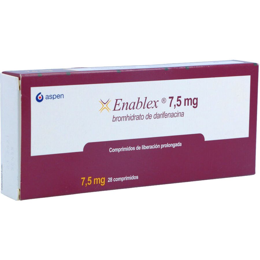 ENABLEX 7.5MG ASPEN FARMA Comprimidos 427235