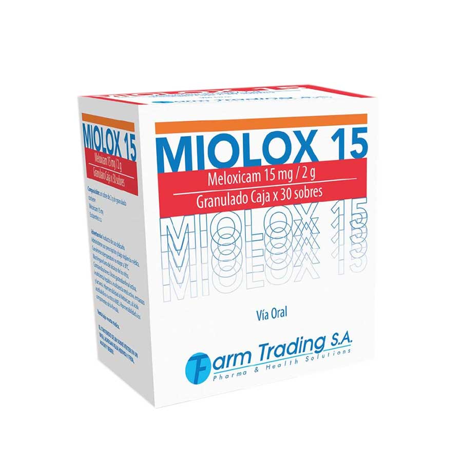 MIOLOX 15MG FARMTRADING en Polvo 427253