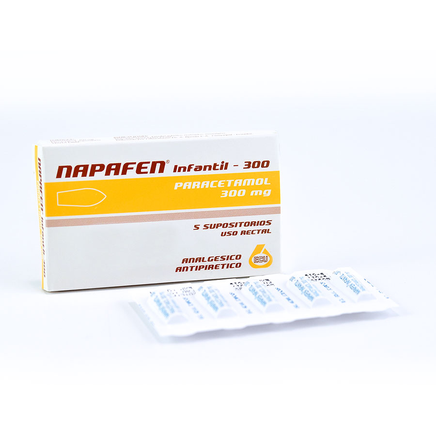 NAPAFEN 300MG ECU Supositorio Infantil427277