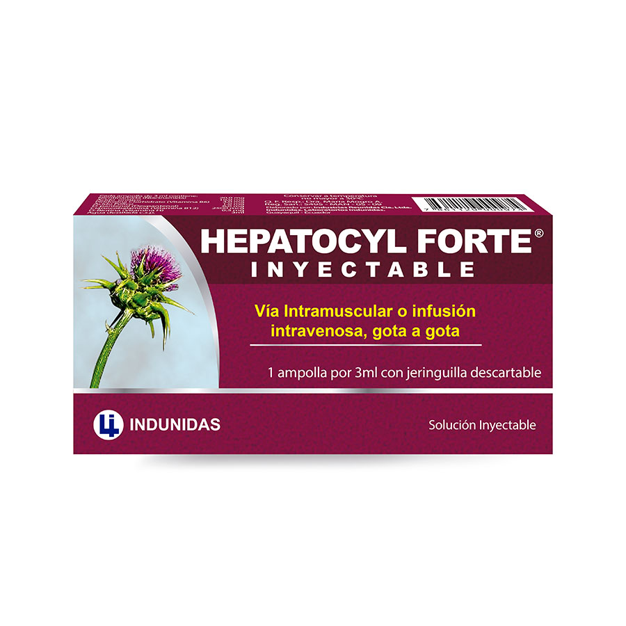 HEPATOCYL 2500MCG INDUNIDAS Ampolla Inyectable 427292