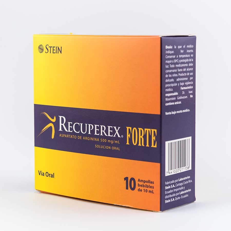 RECUPEREX FORTE 500MG EUROFARMA MARCAS Solución Oral 427293