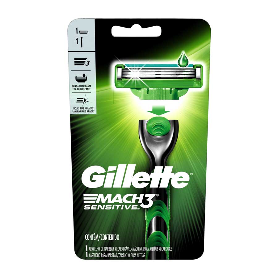  Afeitadora GILLETTE Mach3 Sensitive 427357