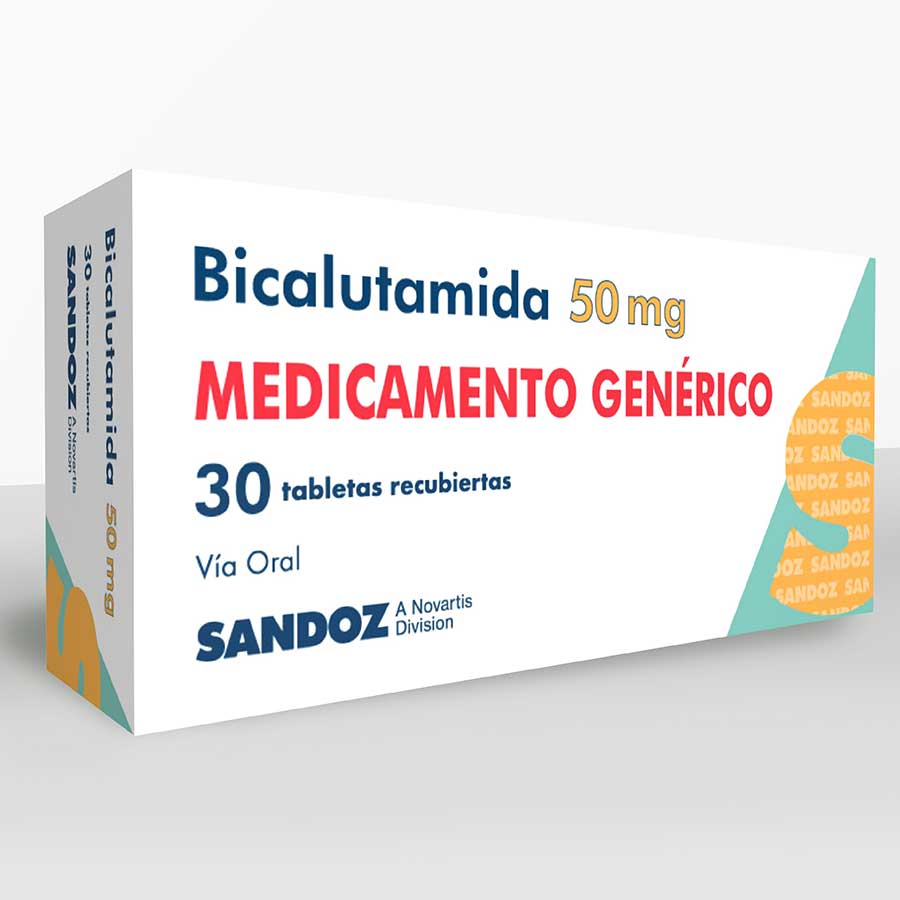 BICALUTAMIDA 50MG ALIANZA SANDOZ Comprimido Recubierto 427369