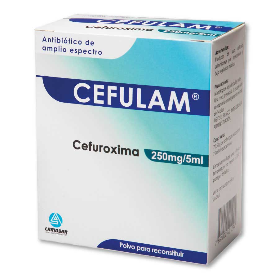 CEFULAM 250MG/5ML LAMOSAN Suspensión 427404