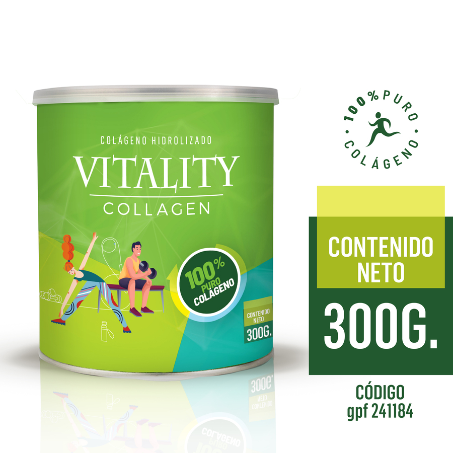  VITALITY COLLAGEN colageno hidrolizado al 100 % en Polvo 300 g427407