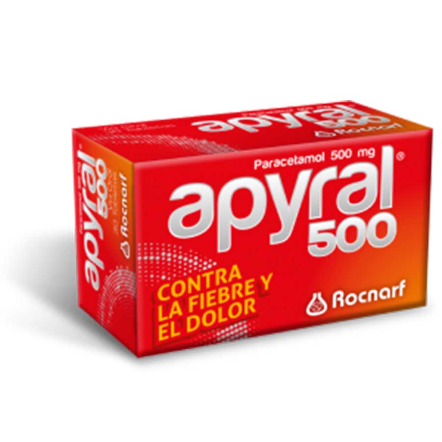  Antiinflamatorio No Esteroideo APYRAL 500 mg Tableta x 30427456