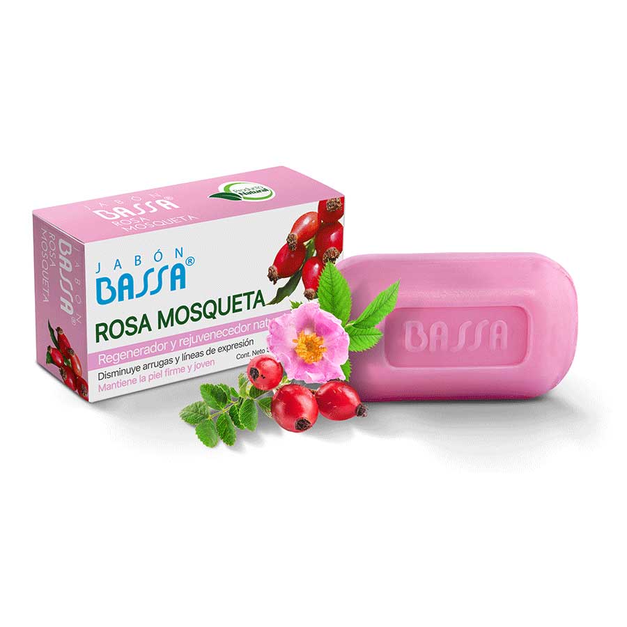  Jabón en Barra BASSA Rosa Mosqueta 90 g427460