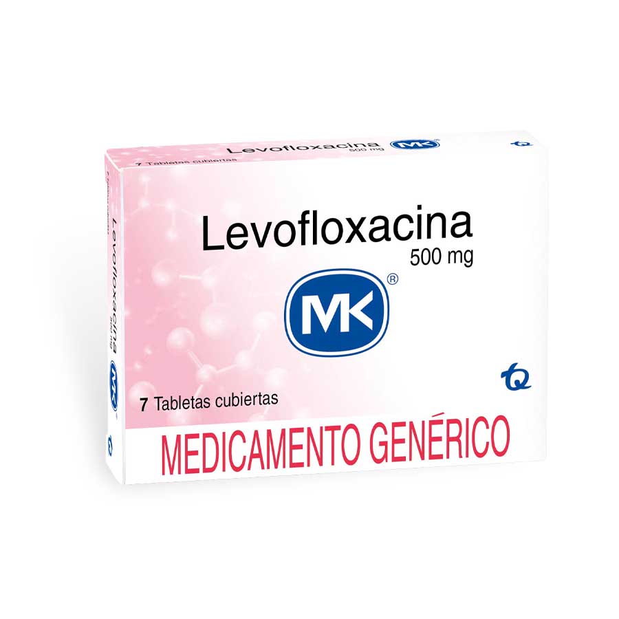 LEVOFLOXACINA 500MG TECNOQUIMICAS - GENERICOS Tableta 427543