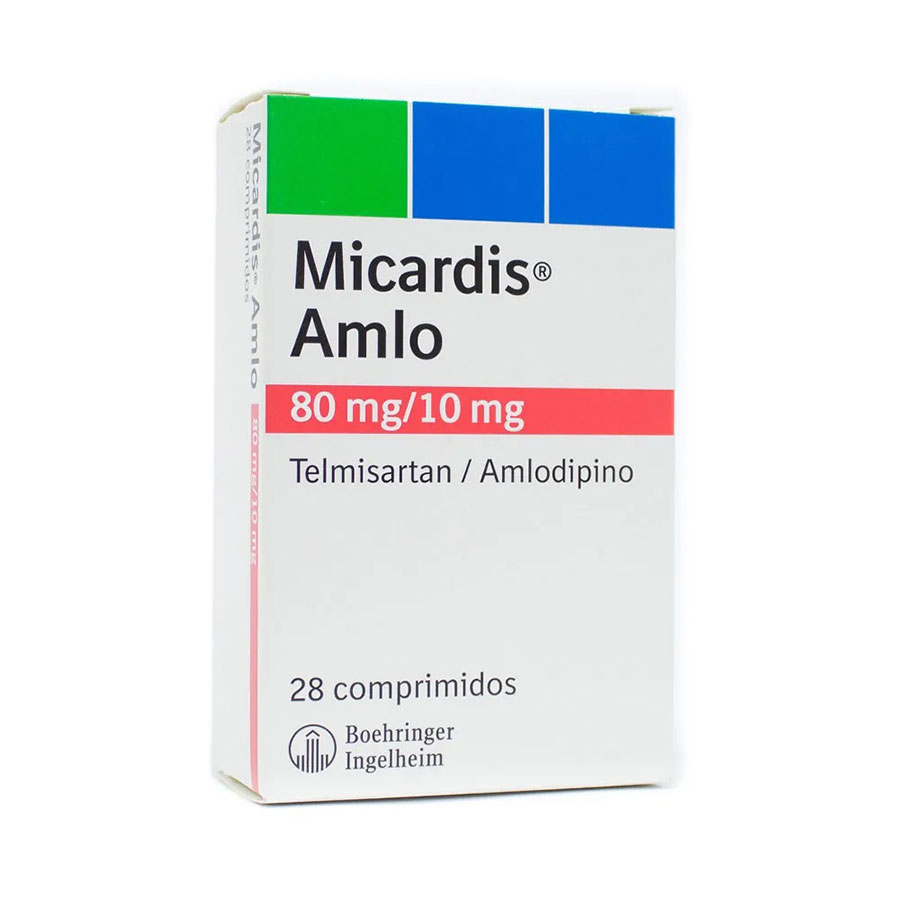 MICARDIS 80/10MG BOEHRINGER INGELHEIM - FARMA Comprimidos Amlo427550