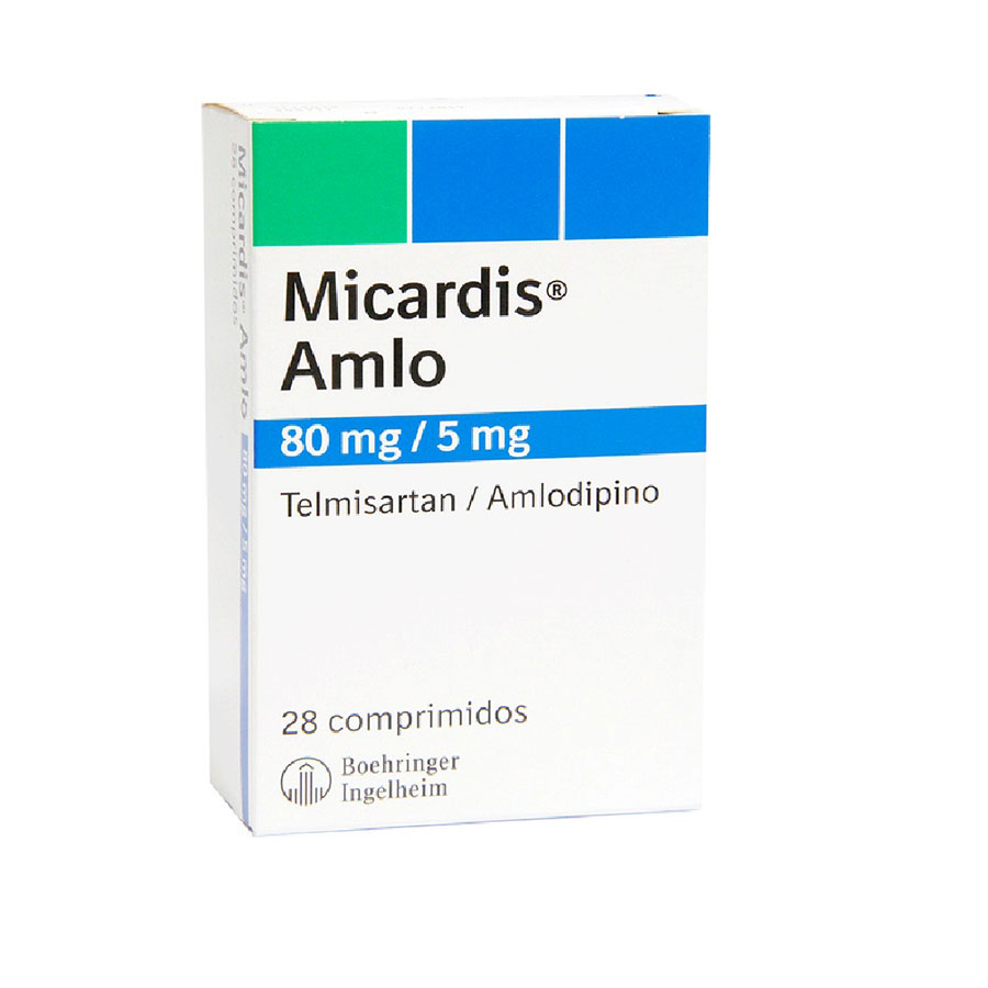 MICARDIS 80/5MG BOEHRINGER INGELHEIM - FARMA Comprimidos Amlo427551