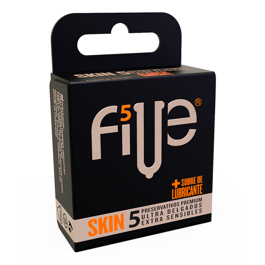  Preservativo FIVE Skin 5 unidades427565