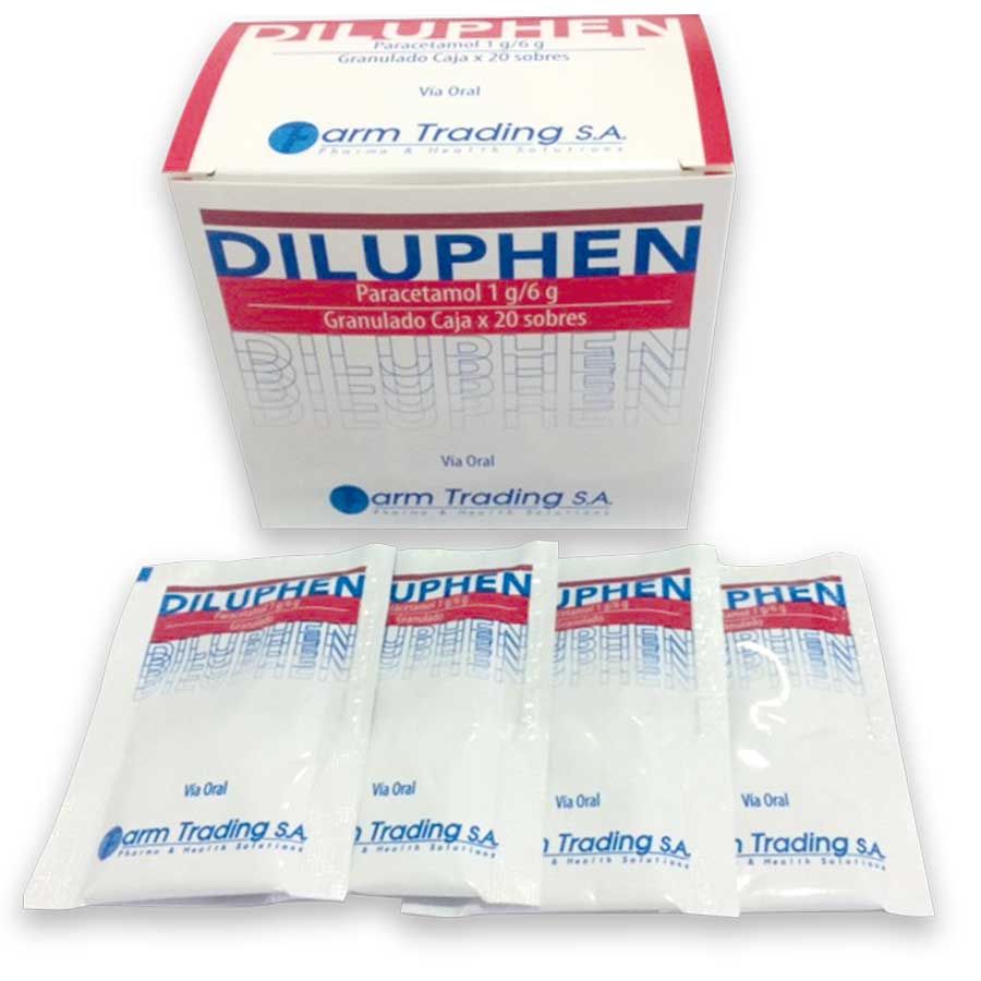 DILUPHEN 1000MG FARMTRADING en Polvo 427584