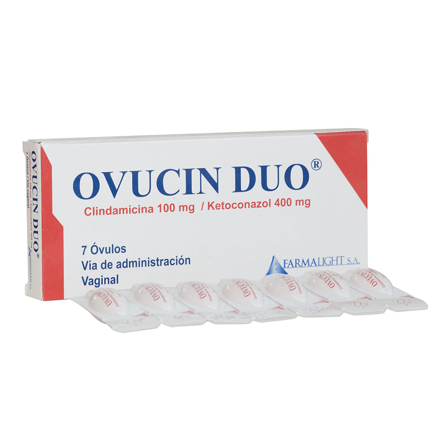 OVUCIN 100/400MG DANIVET Óvulos 427598