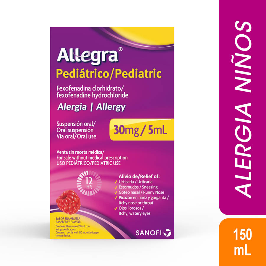  ALLEGRA Pediátrico Suspensión Oral 150 ml427649