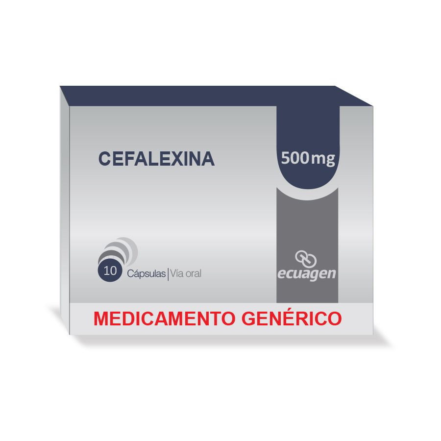 CEFALEXINA 500MG DYVENPRO ECUAGEN Cápsulas 427659