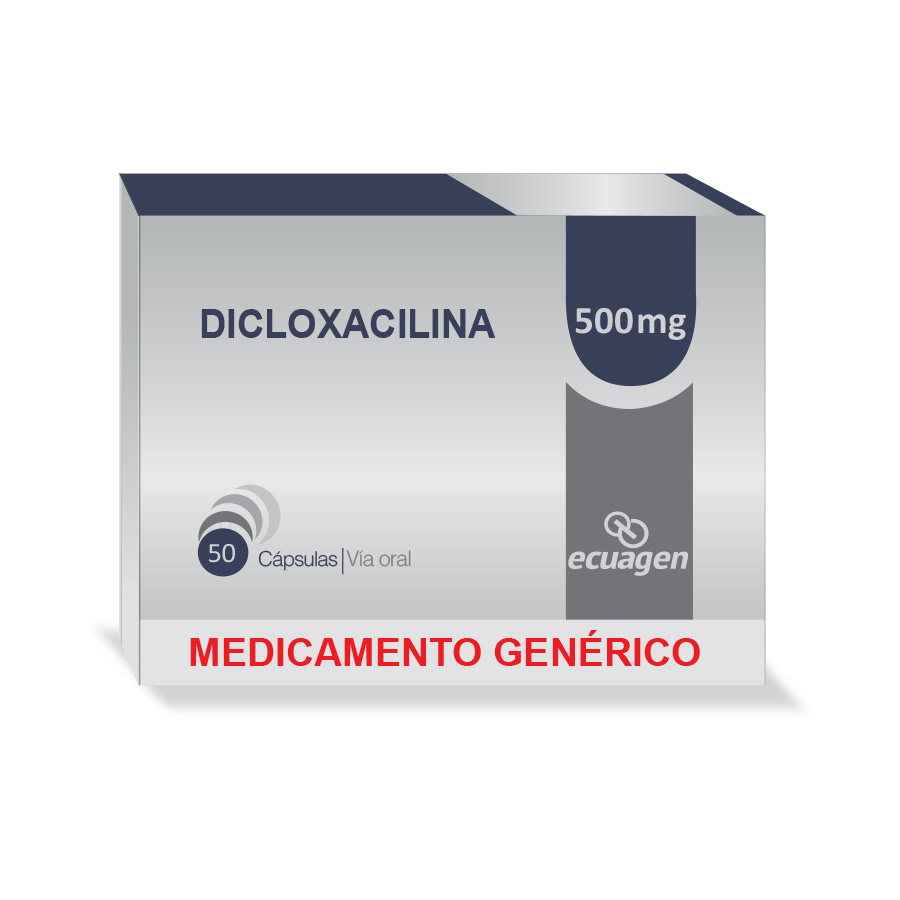 DICLOXACILINA 500MG DYVENPRO ECUAGEN Cápsulas 427669