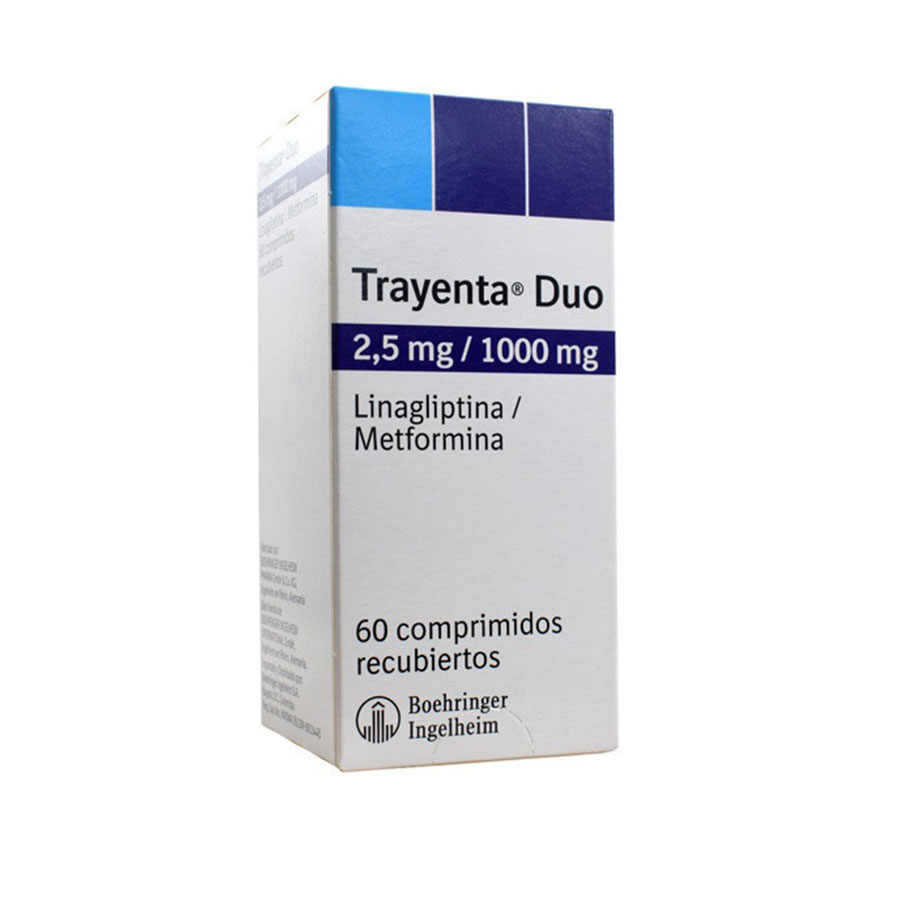 TRAYENTA 2.5/1000MG BOEHRINGER INGELHEIM - FARMA Comprimido Recubierto Duo427690