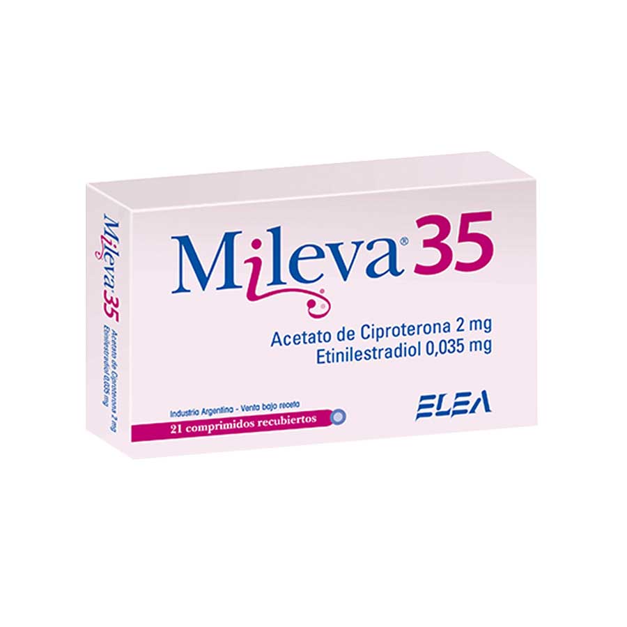 MILEVA-35 2/0.035MG BERKANA - ELEA Comprimido Recubierto 427700