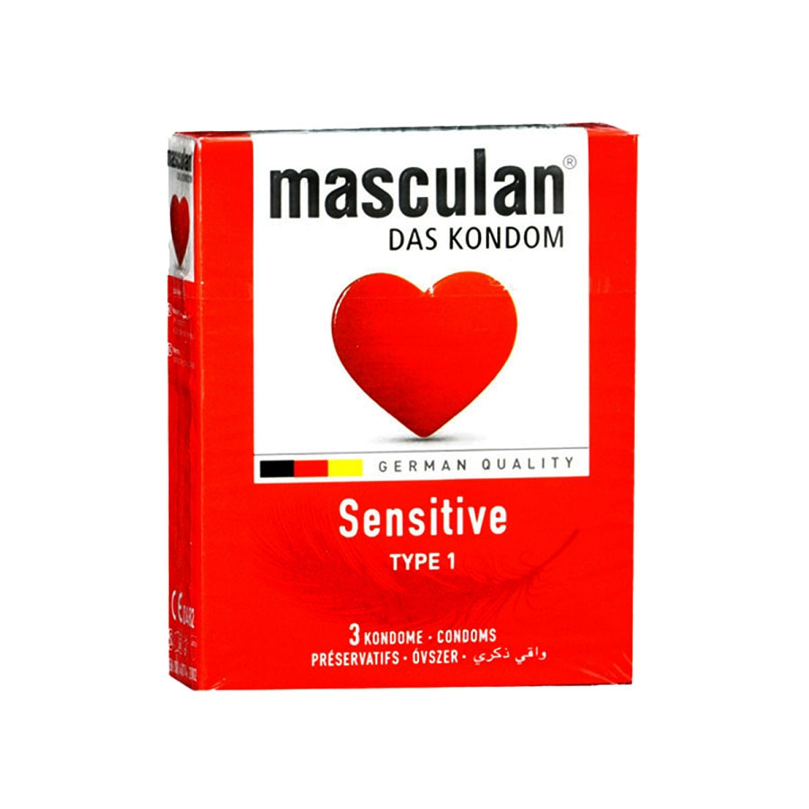  Preservativo MASCULAN Sensitive 3 unidades427715